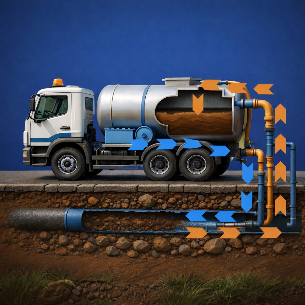 Desentupimento de esgoto